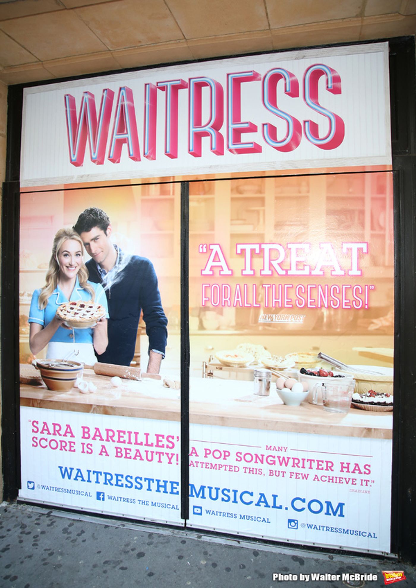 Photo Coverage: WAITRESS Gang Is Opening Up Joe's Pie Diner at the Brooks Atkinson Theatre!  Image