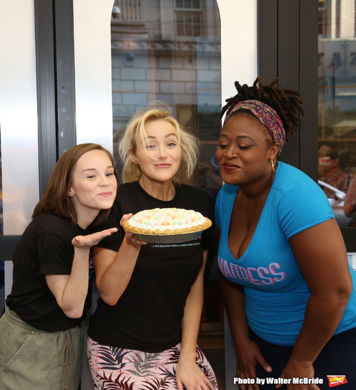 Caitlin Houlahan, Betsy Wolfe and Charity Angel Dawson at 