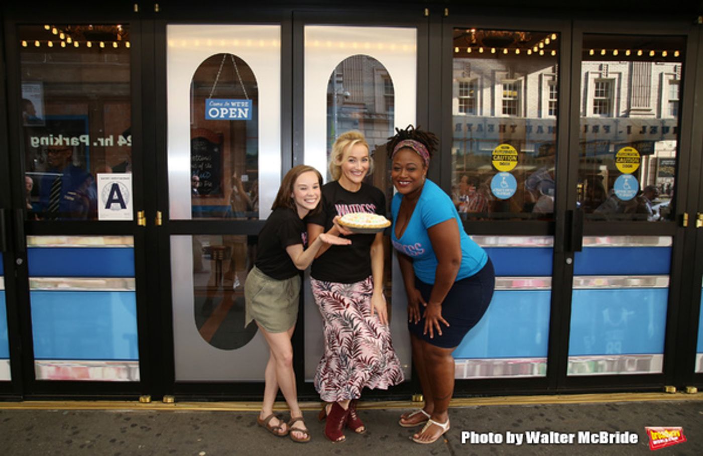 Photo Coverage: WAITRESS Gang Is Opening Up Joe's Pie Diner at the Brooks Atkinson Theatre!  Image
