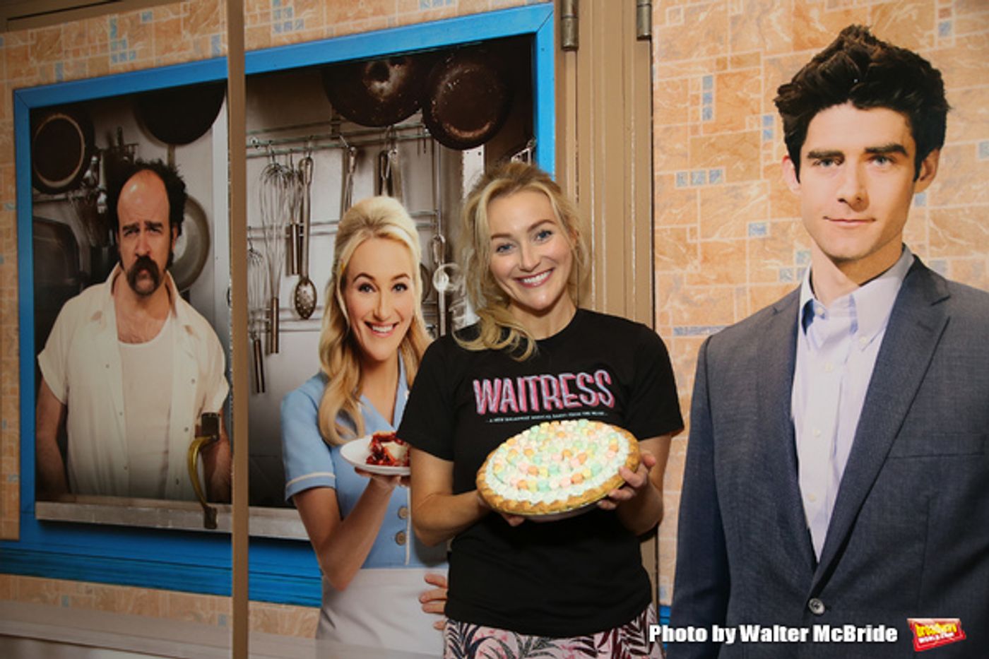 Photo Coverage: WAITRESS Gang Is Opening Up Joe's Pie Diner at the Brooks Atkinson Theatre!  Image