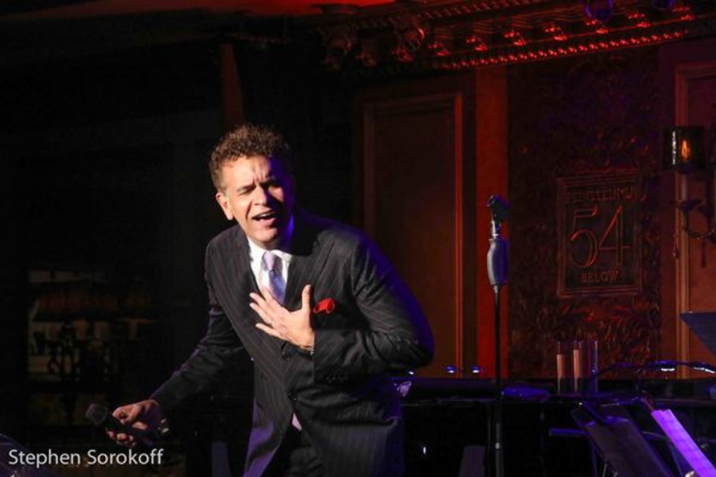 Photo Coverage: Brian Stokes Mitchell Makes Solo Debut at Feinstein's/54 Below  Image