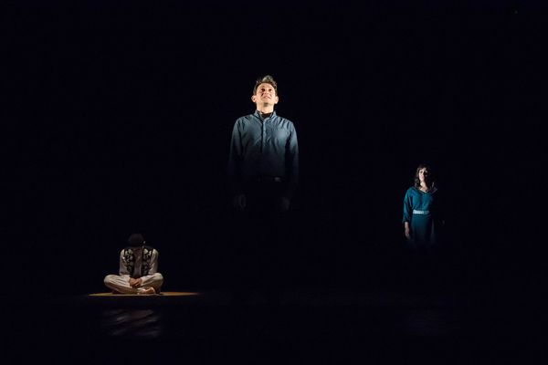 Andrei Costin, David Ahmad and Lisa Zahra Photo