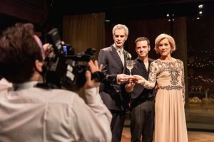 Angus Wright, Andrew Scott and Juliet Stevenson  Photo