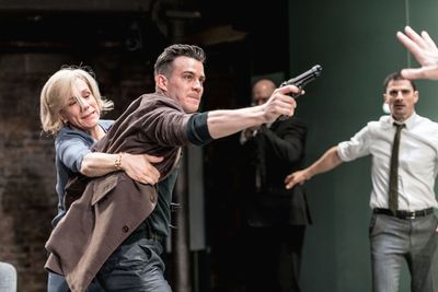 Juliet Stevenson, Luke Thompson and Daniel Rabin Photo