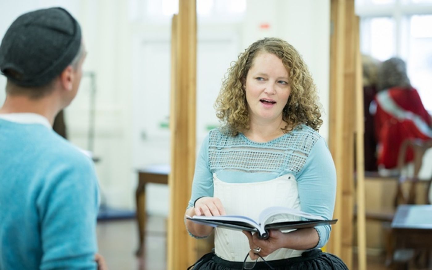 Photo Flash: Inside Rehearsal for RSC's QUEEN ANNE in the West End  Image