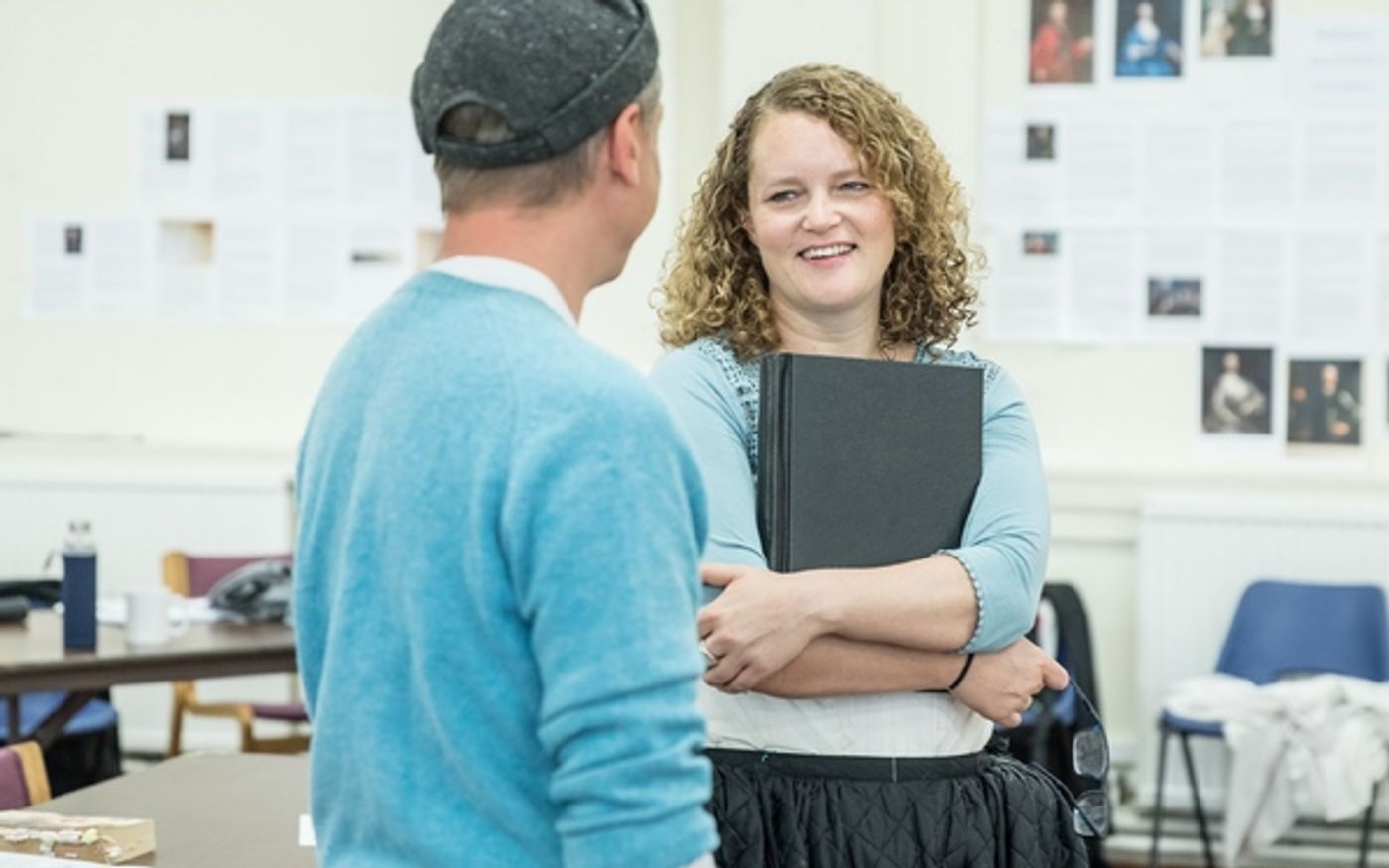 Photo Flash: Inside Rehearsal for RSC's QUEEN ANNE in the West End  Image