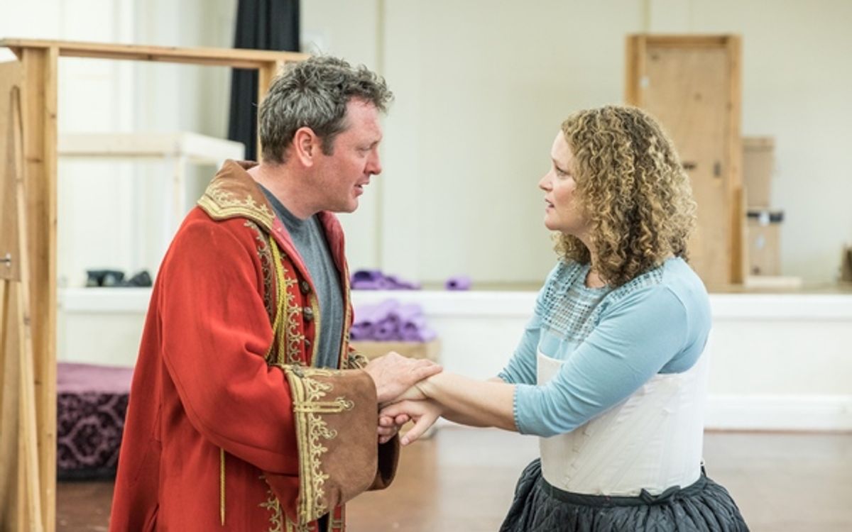 Hywel Morgan and Emma Cunniffe at 