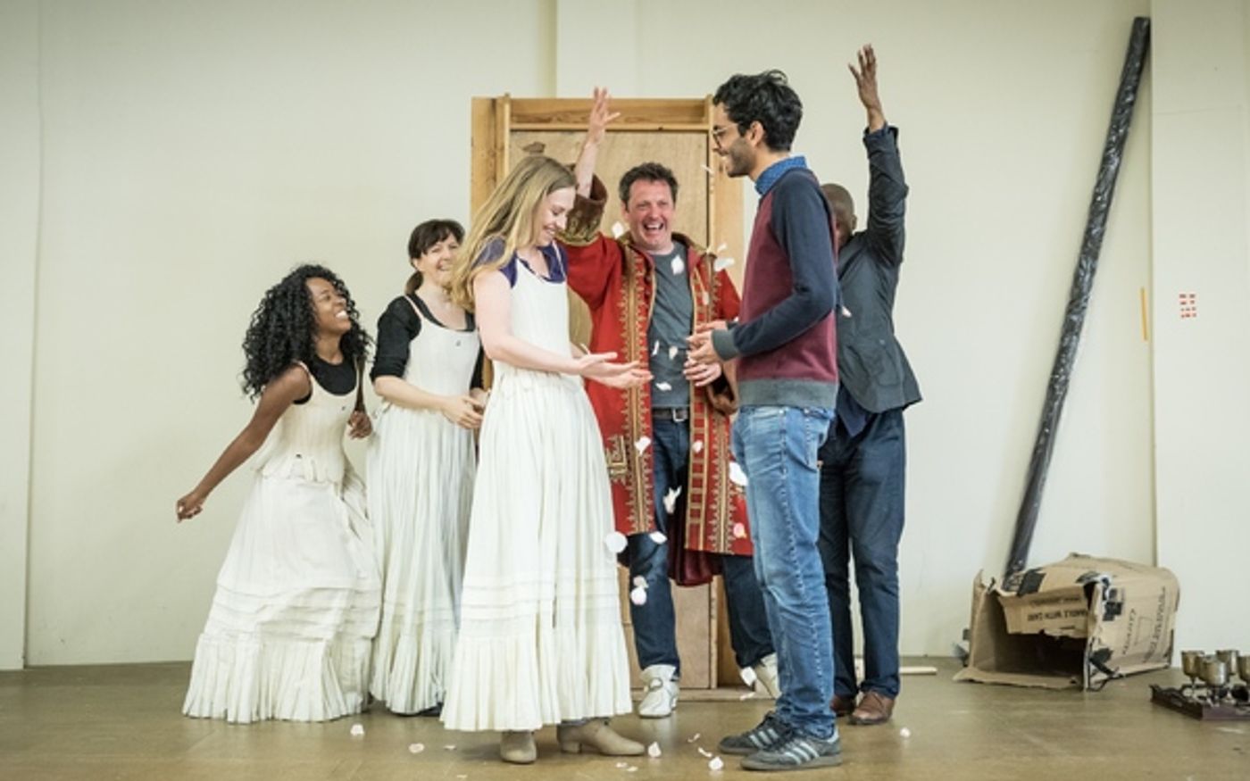 Photo Flash: Inside Rehearsal for RSC's QUEEN ANNE in the West End  Image