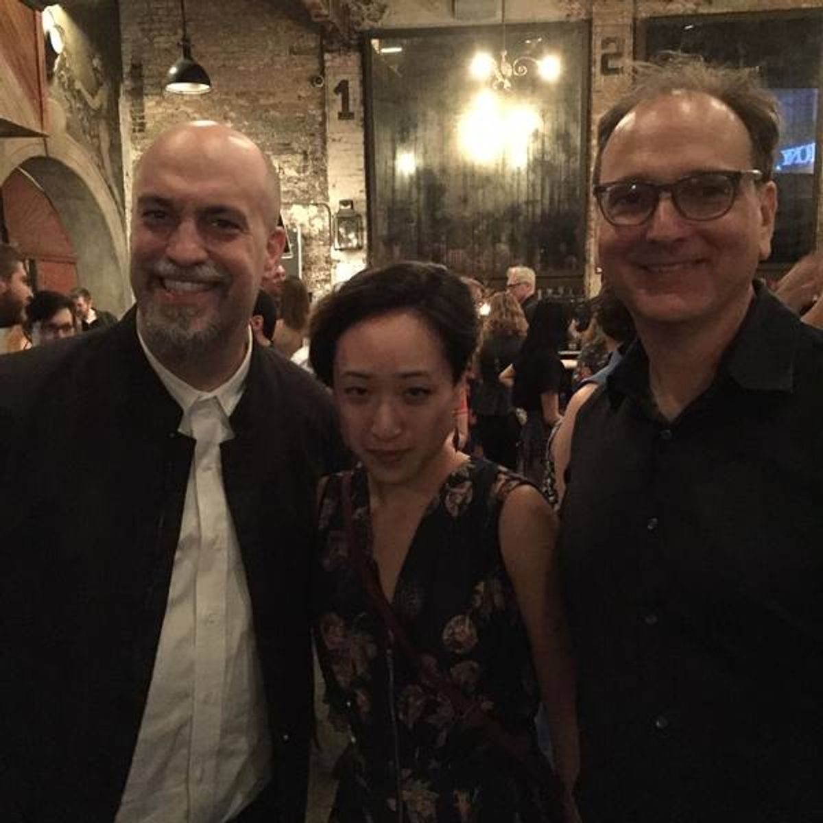 Lindsay Jones, Deanne Choi and John Gromada at 