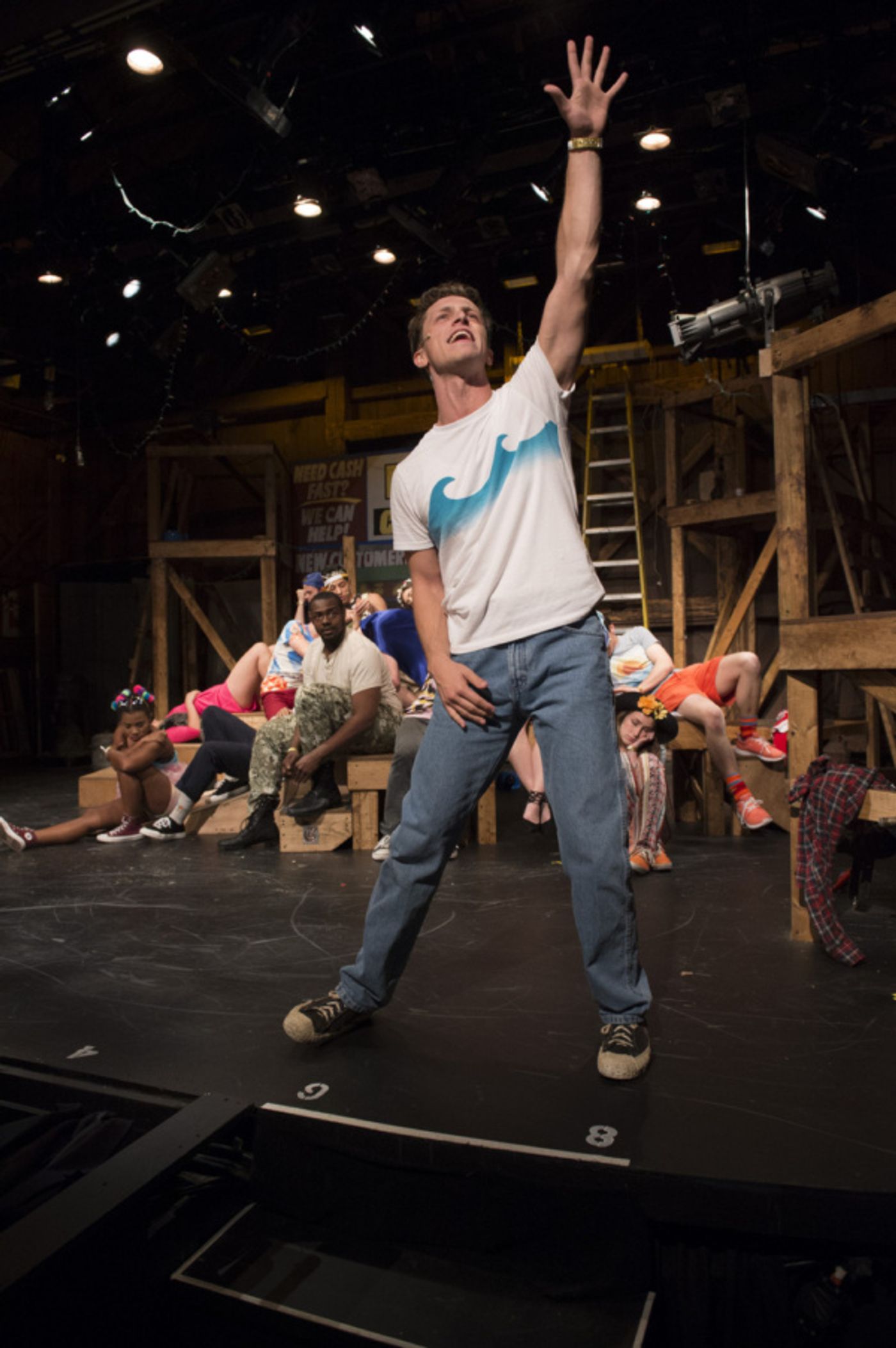Photo Flash: GODSPELL at New London Barn Playhouse Photo Flash: GODSPELL at New London Barn Playhouse Image
