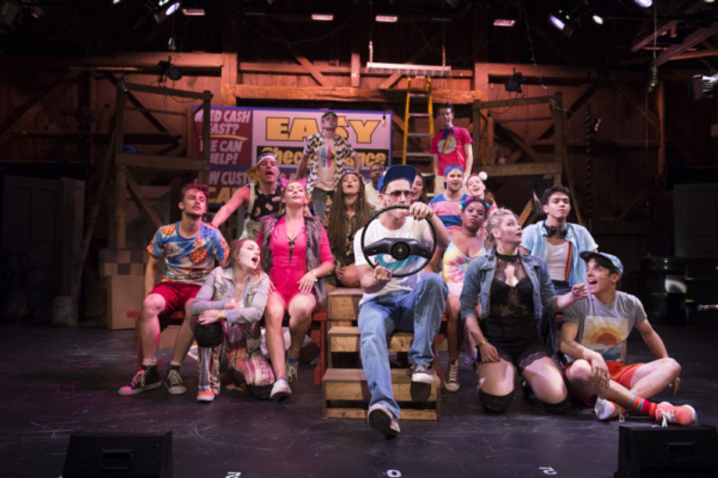 Photo Flash: GODSPELL at New London Barn Playhouse Photo Flash: GODSPELL at New London Barn Playhouse Image