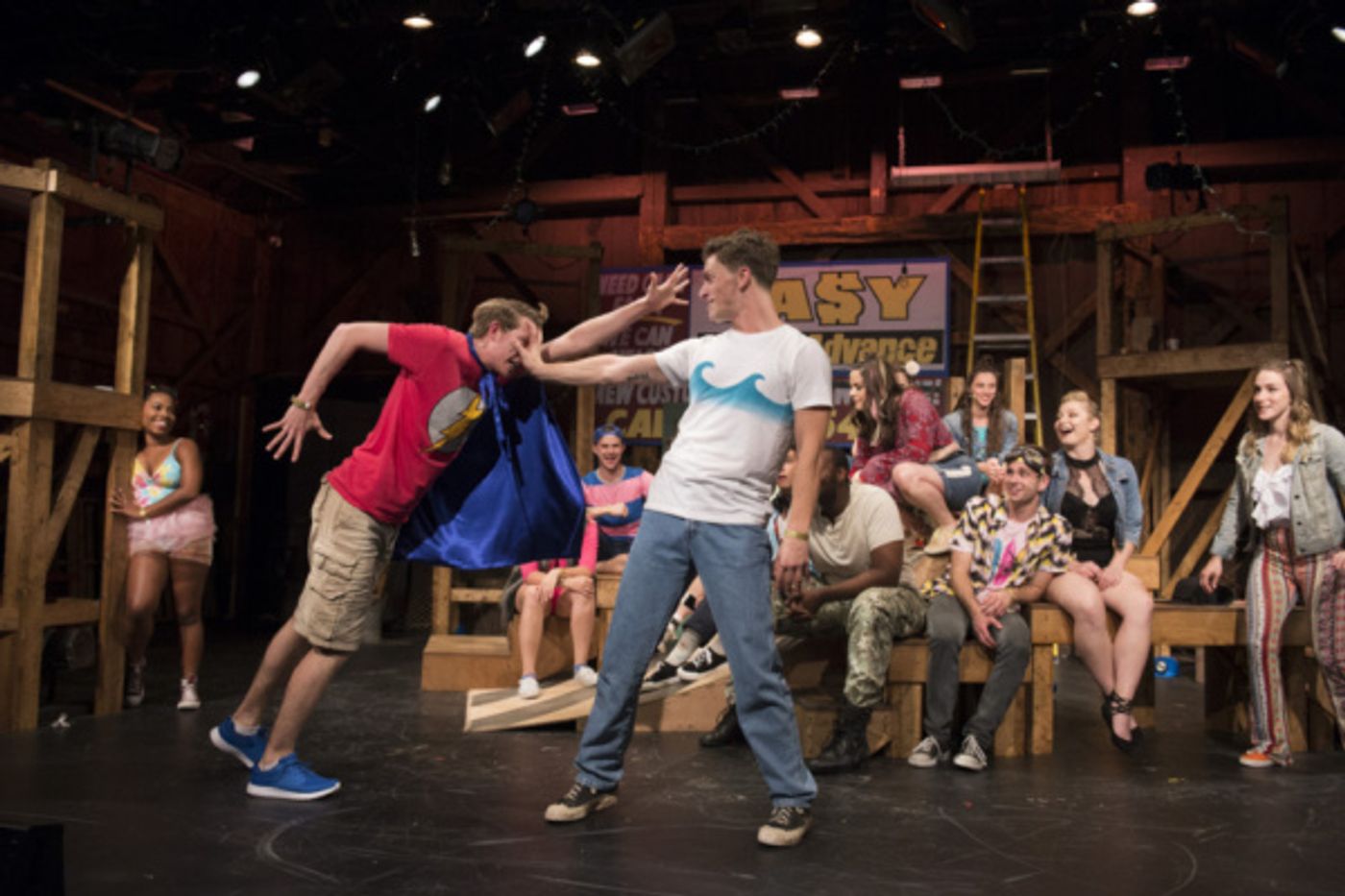Photo Flash: GODSPELL at New London Barn Playhouse Photo Flash: GODSPELL at New London Barn Playhouse Image
