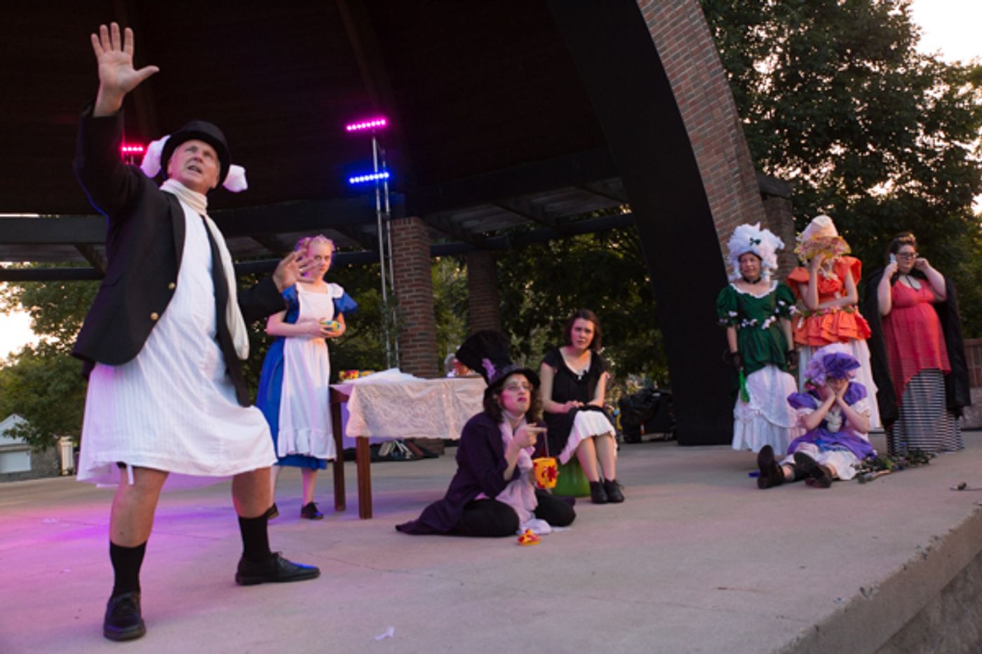 Photo Coverage: First look at Curtain Players' ALICE: A variation on Lewis Carroll's Alice in Wonderland Photo Coverage: First look at Curtain Players' ALICE: A variation on Lewis Carroll's Alice in Wonderland Image