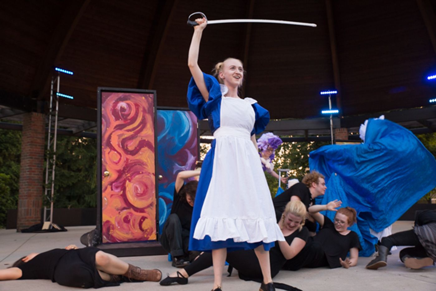 Photo Coverage: First look at Curtain Players' ALICE: A variation on Lewis Carroll's Alice in Wonderland Photo Coverage: First look at Curtain Players' ALICE: A variation on Lewis Carroll's Alice in Wonderland Image