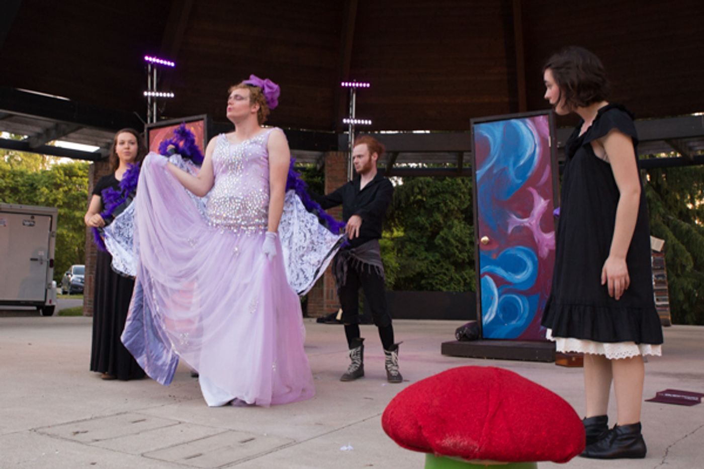 Photo Coverage: First look at Curtain Players' ALICE: A variation on Lewis Carroll's Alice in Wonderland Photo Coverage: First look at Curtain Players' ALICE: A variation on Lewis Carroll's Alice in Wonderland Image
