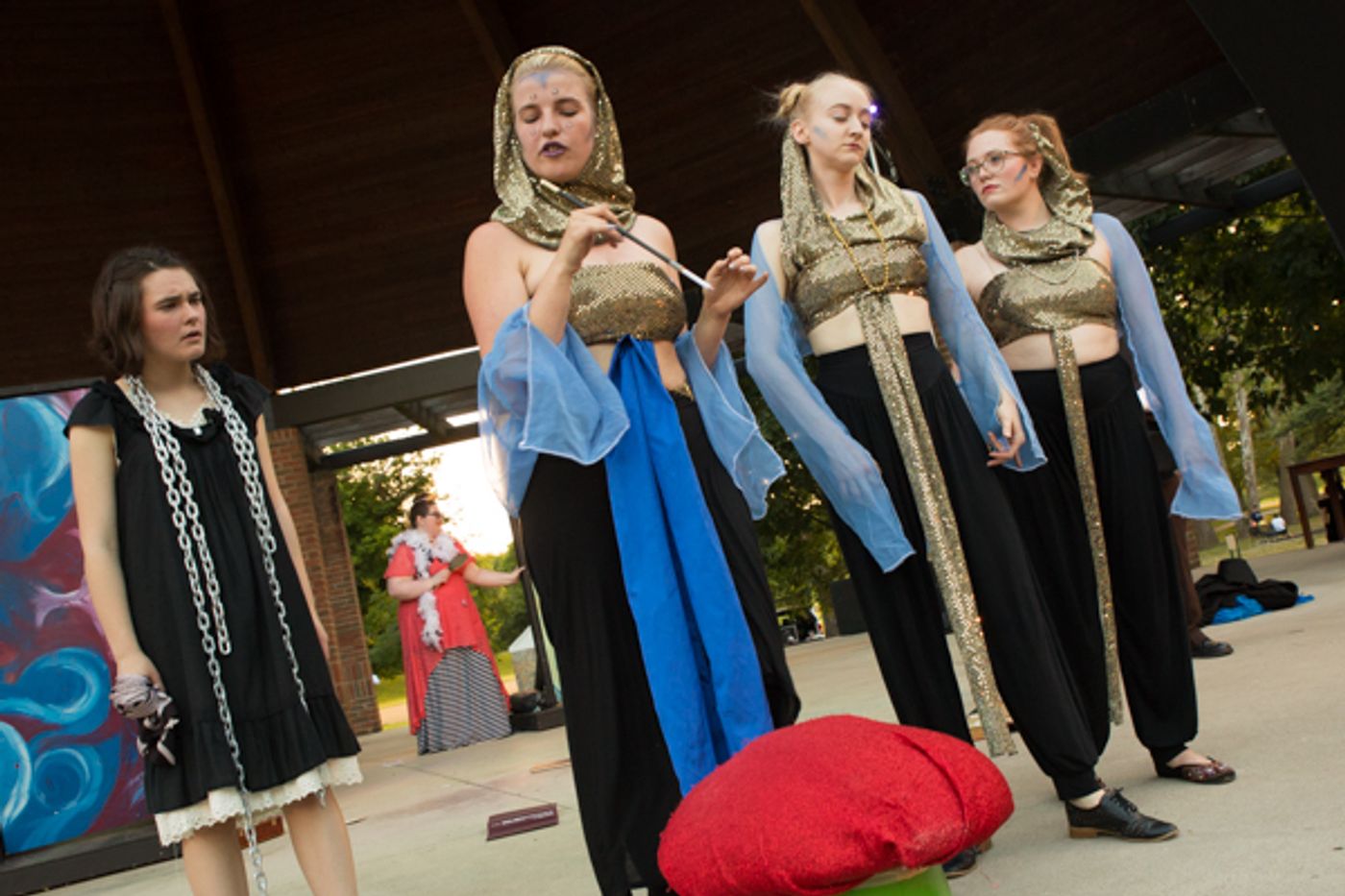 Photo Coverage: First look at Curtain Players' ALICE: A variation on Lewis Carroll's Alice in Wonderland Photo Coverage: First look at Curtain Players' ALICE: A variation on Lewis Carroll's Alice in Wonderland Image