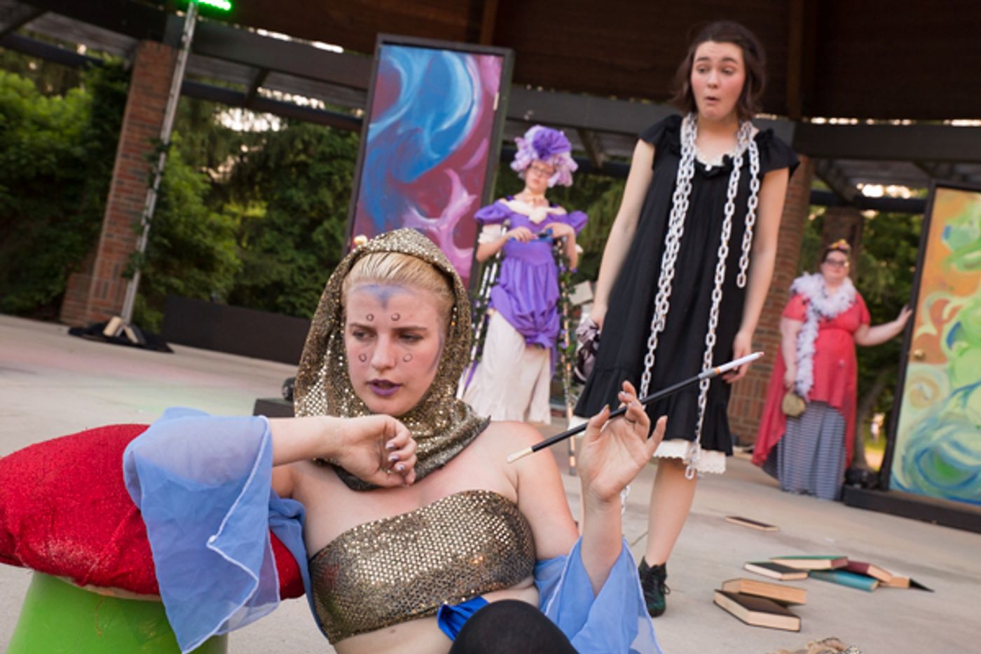 Photo Coverage: First look at Curtain Players' ALICE: A variation on Lewis Carroll's Alice in Wonderland Photo Coverage: First look at Curtain Players' ALICE: A variation on Lewis Carroll's Alice in Wonderland Image