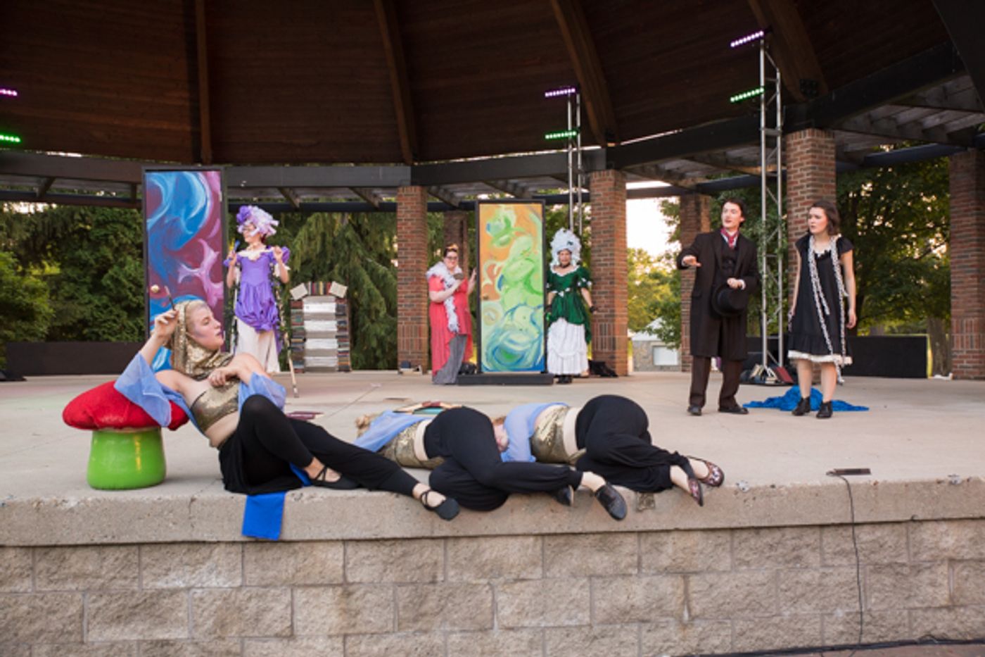 Photo Coverage: First look at Curtain Players' ALICE: A variation on Lewis Carroll's Alice in Wonderland Photo Coverage: First look at Curtain Players' ALICE: A variation on Lewis Carroll's Alice in Wonderland Image