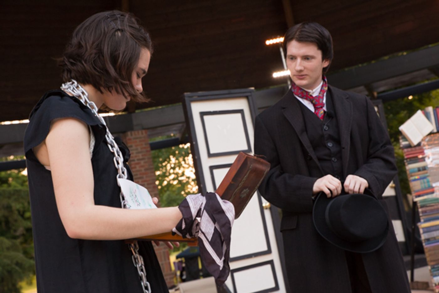 Photo Coverage: First look at Curtain Players' ALICE: A variation on Lewis Carroll's Alice in Wonderland Photo Coverage: First look at Curtain Players' ALICE: A variation on Lewis Carroll's Alice in Wonderland Image