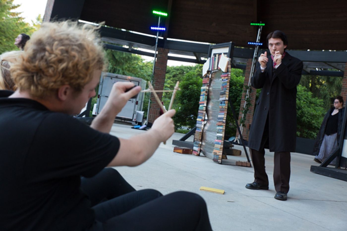 Photo Coverage: First look at Curtain Players' ALICE: A variation on Lewis Carroll's Alice in Wonderland Photo Coverage: First look at Curtain Players' ALICE: A variation on Lewis Carroll's Alice in Wonderland Image