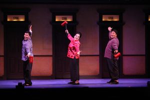 Sam Hamashima, Karen L. Robu, and Harry Robert Perrin Photo