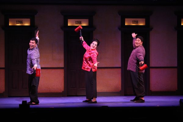 Sam Hamashima, Karen L. Robu, and Harry Robert Perrin Photo