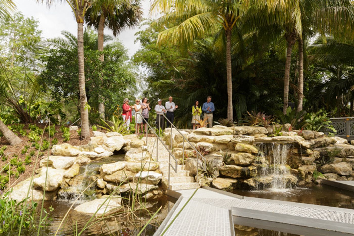 Photo Flash: Mounts Botanical Garden Dedicates New Windows on the Floating World  Image