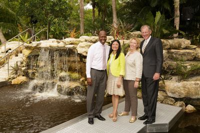 Daryl Houston, Rochelle Wolberg, Charlotte Laurent Ottomane, and Bradley C. Hurlburt Photo