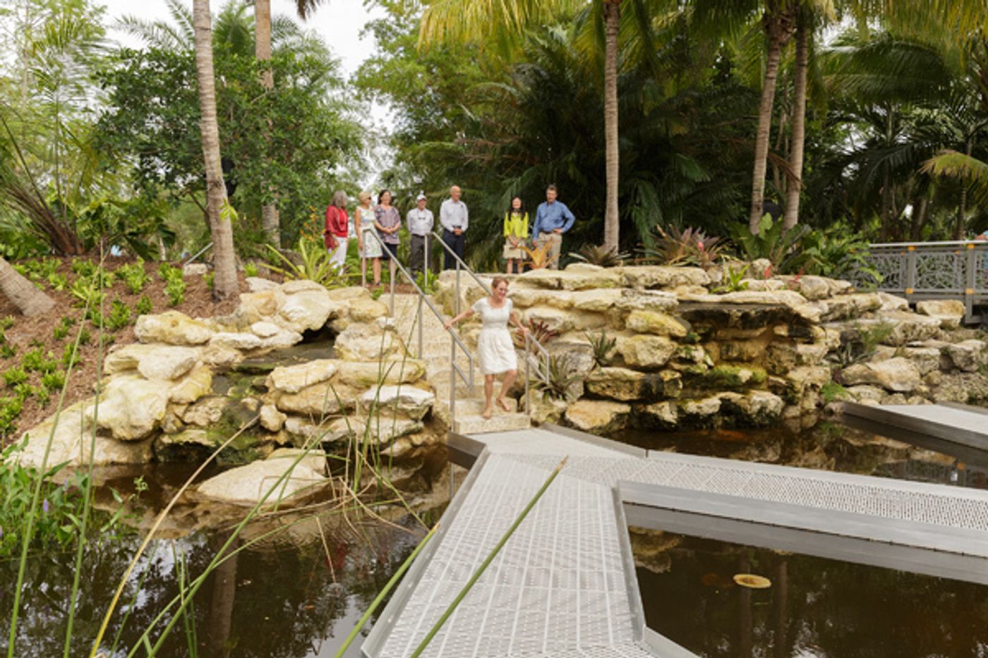 Photo Flash: Mounts Botanical Garden Dedicates New Windows on the Floating World  Image