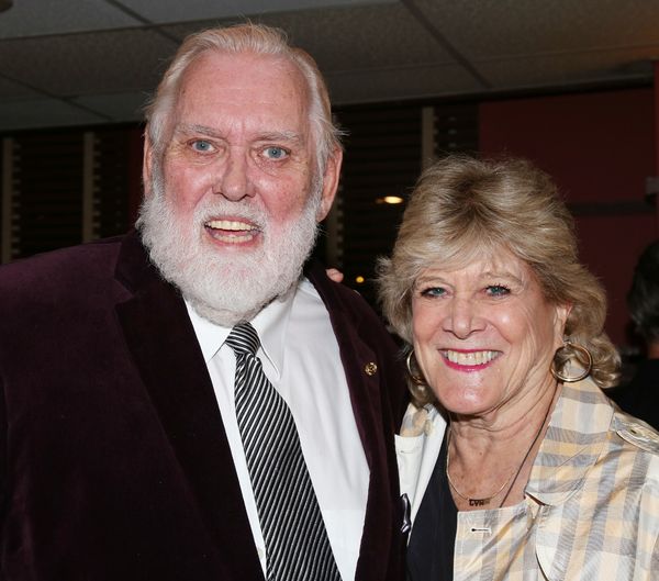 Jim Brochu and Lynn Sherr  Photo