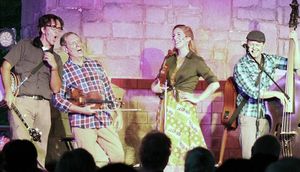 Chris Damiano, Scott Depoy, Molly Coyne and Jeremy Wood @ BroadwayWorld Chris Damiano, Scott Depoy, Molly Coyne and Jeremy Wood Photo