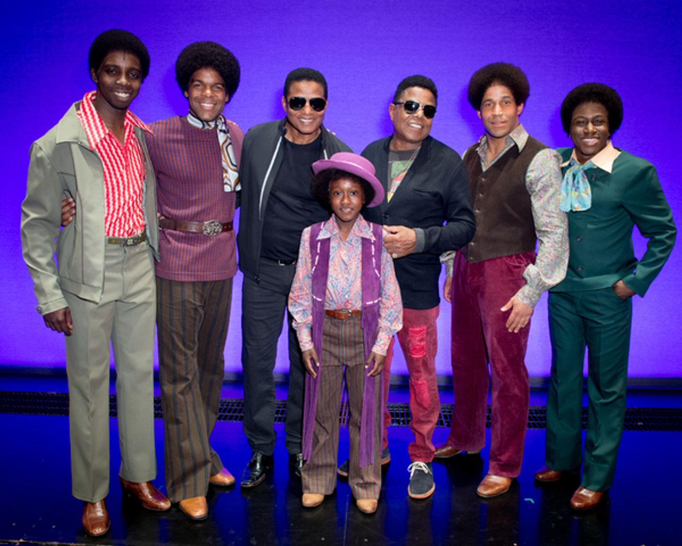 Photo Flash: The Jacksons Join the West End Cast of MOTOWN THE MUSICAL on Stage  Image