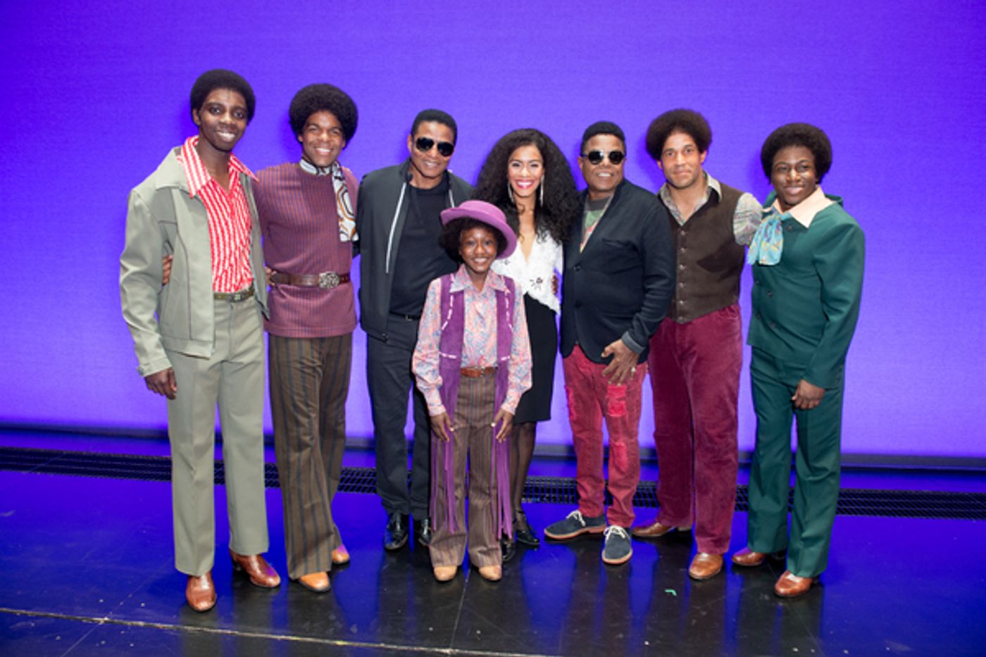 Photo Flash: The Jacksons Join the West End Cast of MOTOWN THE MUSICAL on Stage  Image
