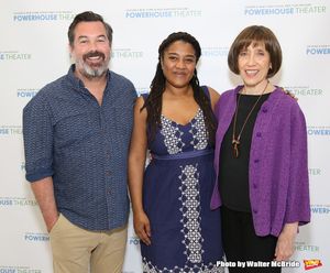 Duncan Sheik, Lynn Nottage and Susan Birkenhead Photo