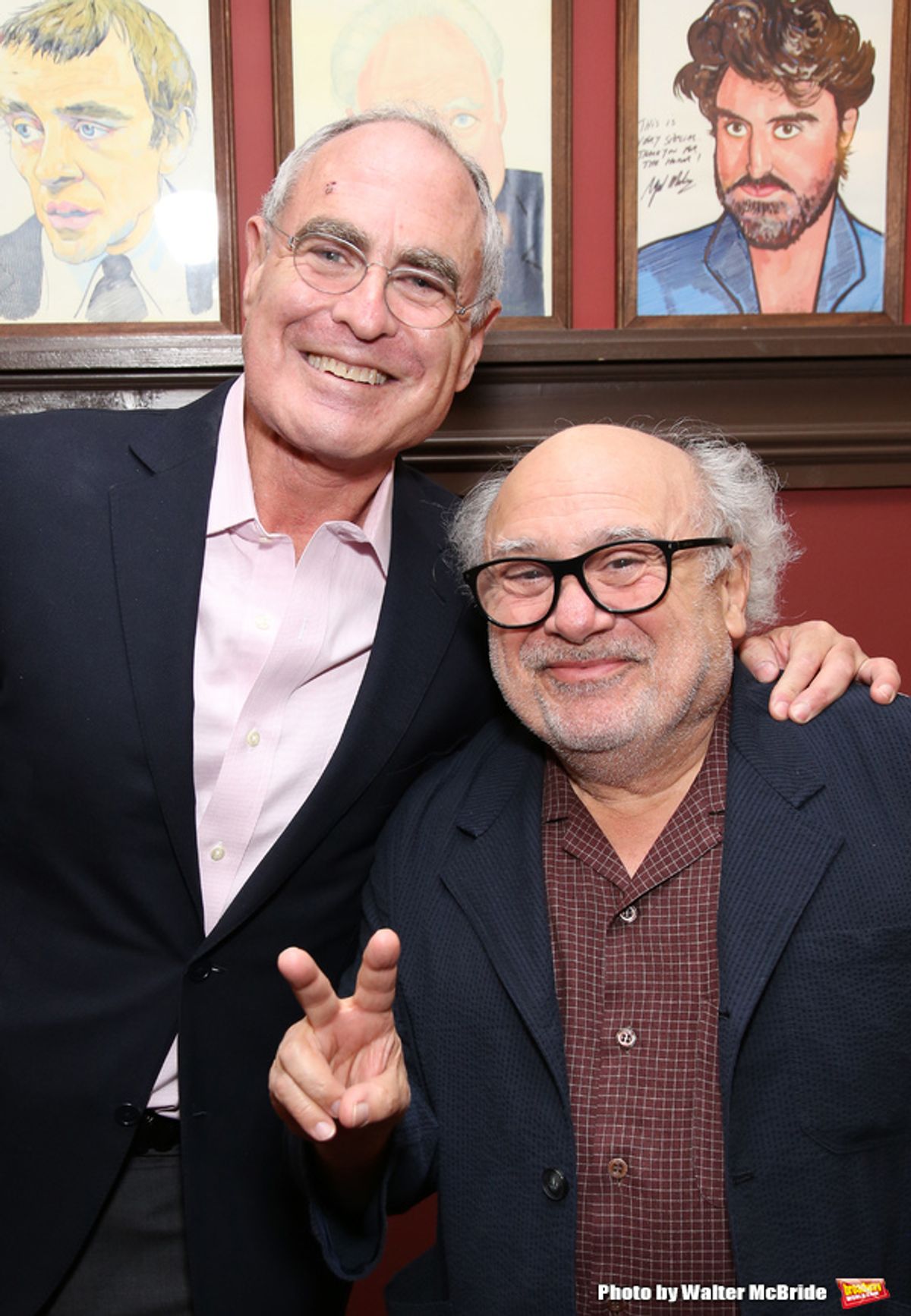 Todd Haimes and Danny DeVito at 