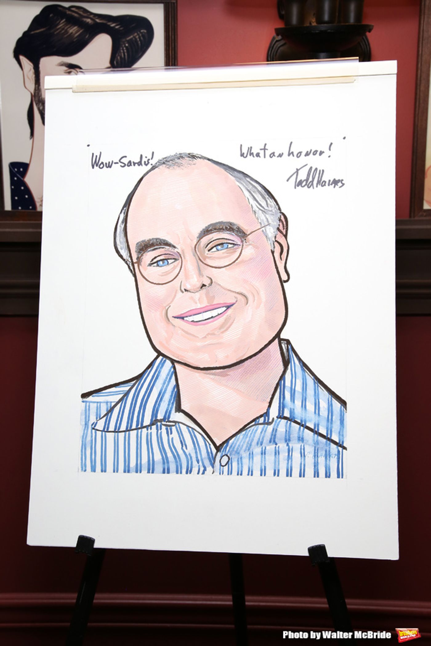 Photo Coverage: Roundabout's Todd Haimes Joins the Sardi's Wall of Fame!  Image