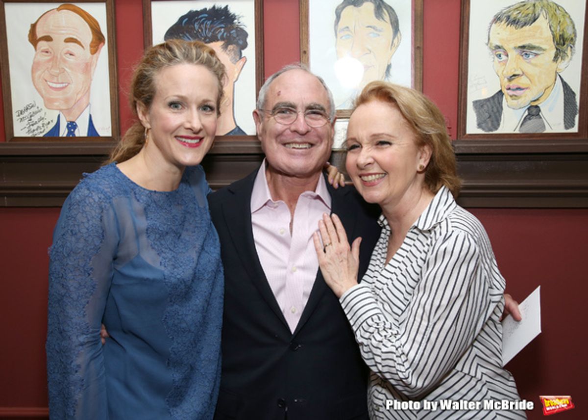 Katie Finneran, Todd Haimes and Kate Burton at 