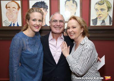 Katie Finneran, Todd Haimes and Kate Burton Photo