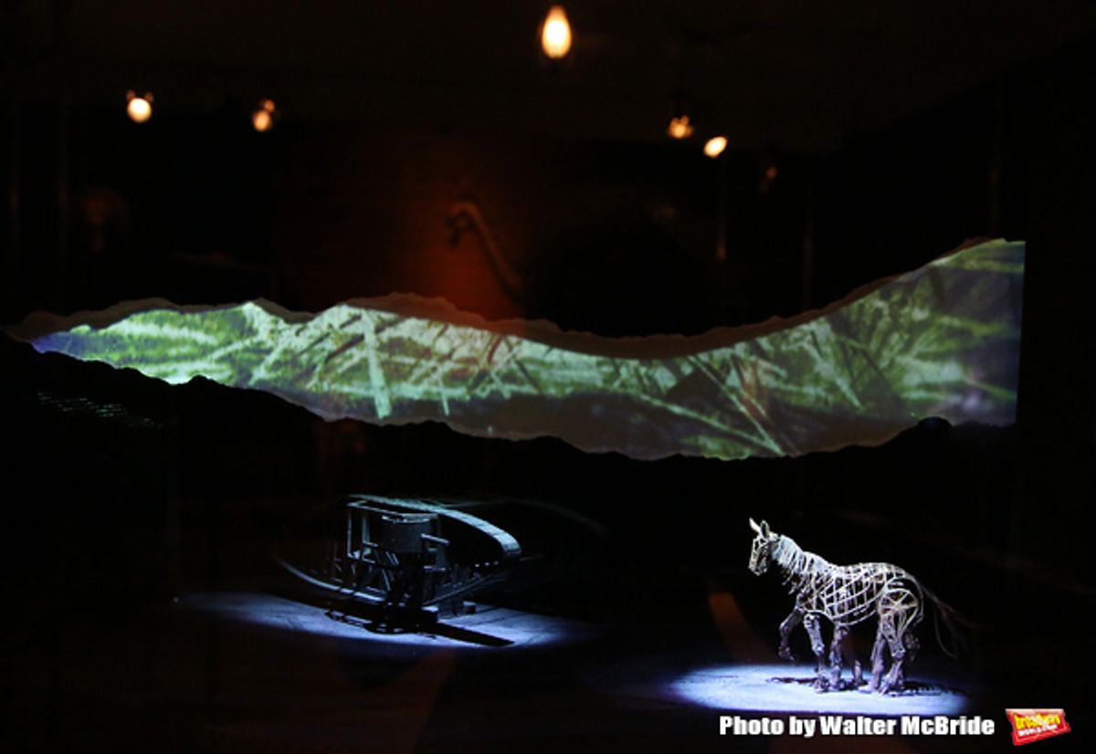 â€˜War Horseâ€™ Set Model at BWW Exclusive: A Visit to New York Public Library for the Performing Arts' CURTAIN UP Exhibit