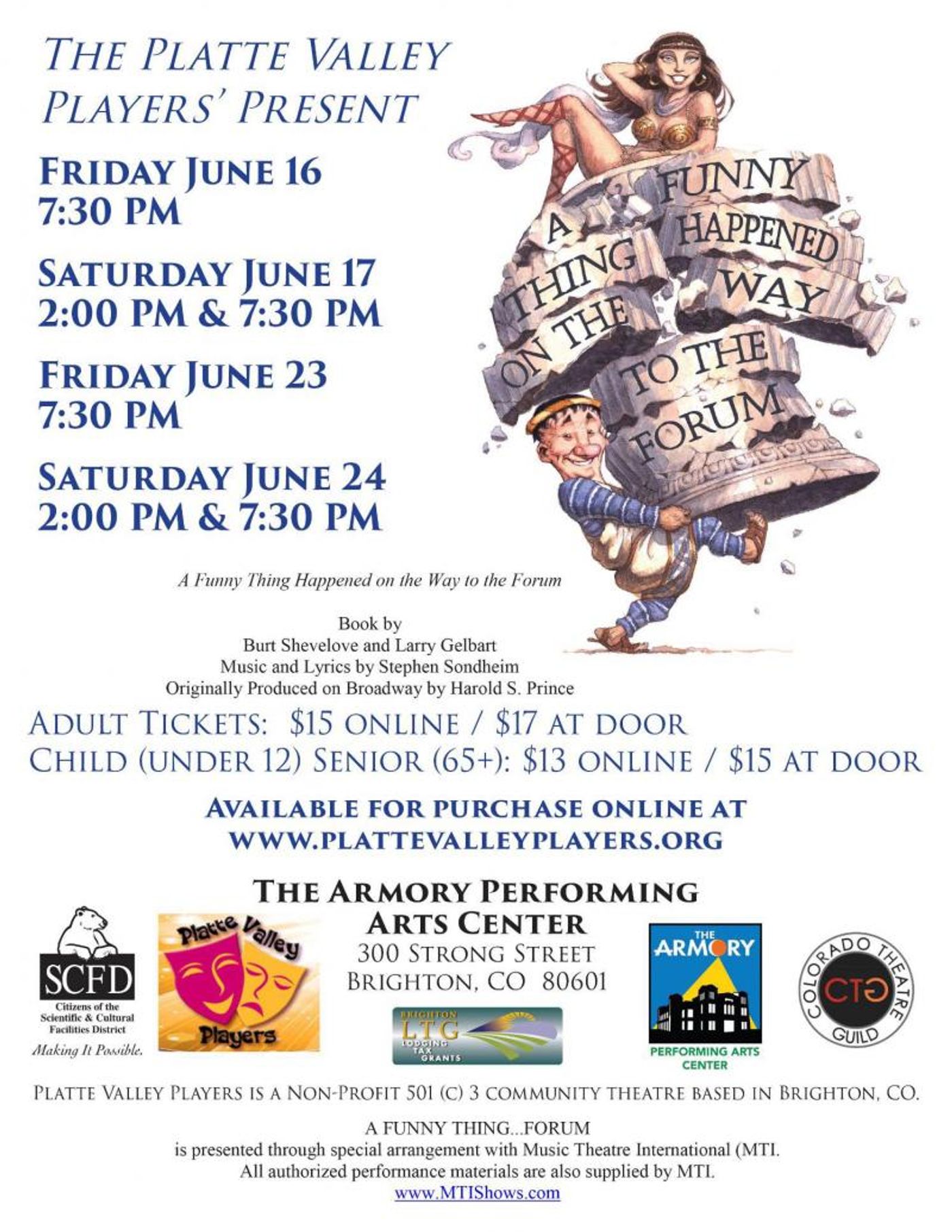 Feature: FORUM opens tonight with Platte Valley Players  Image