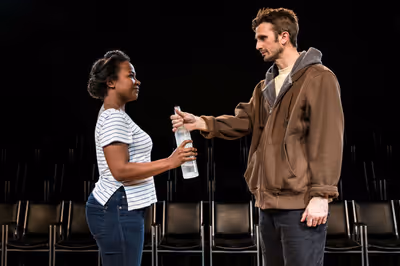 Eboni Booth and Frederick Weller  Photo