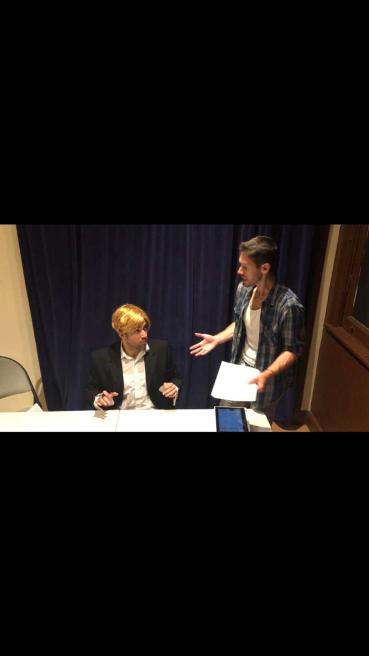 The Donald and his minions!
[photos courtesy of Randy Cordero] at 