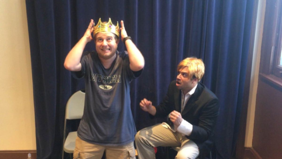 The Donald and his minions!
[photos courtesy of Randy Cordero] at 