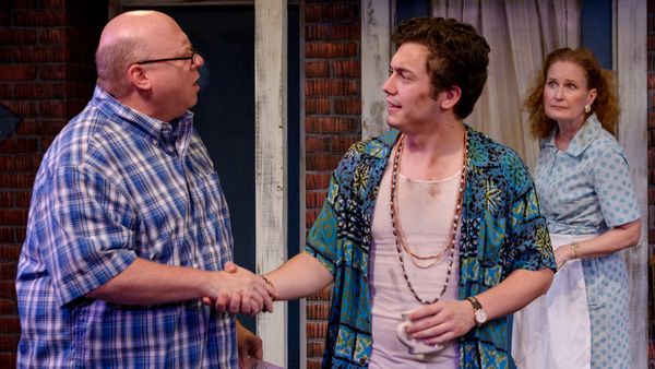 David H.M. Lambert (Walter), Jacob Oderberg (Rudy) and Julienne Greer (Ellen) in Tom  Photo