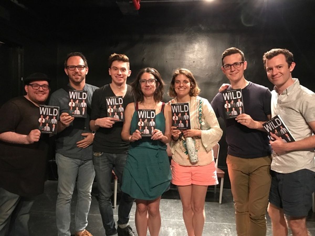 Original NYC Cast and Director Evan Caccioppoli
 at 