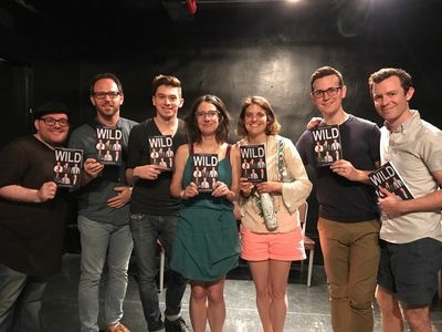 Original NYC Cast and Director Evan Caccioppoli
 Photo