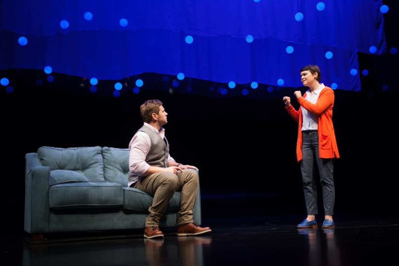 Review: Geffen Playhouse Sets Its Course for Love in CONSTELLATIONS  Image