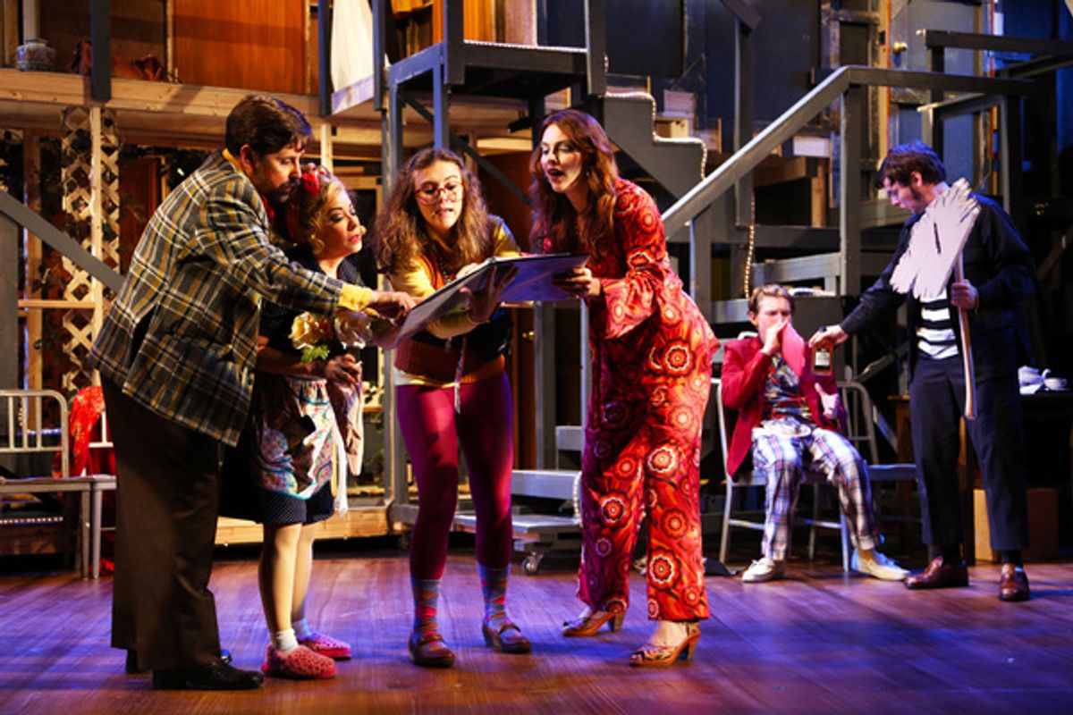 John Bixler, Jennifer Cody, Grace Allyn, Arlene Bozich, Gavin McNicholl and Michael Doherty at 