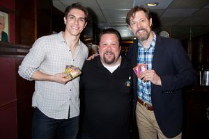 Derek Klena, Justin "Squigs" Robertson, John Bolton @ BroadwayWorld Derek Klena, Justin "Squigs" Robertson, John Bolton Photo