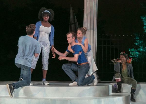Austin Blunk, Nike Kadri, Jonathan Finnegan, Courtney McGowan, and Felix Mayes Photo